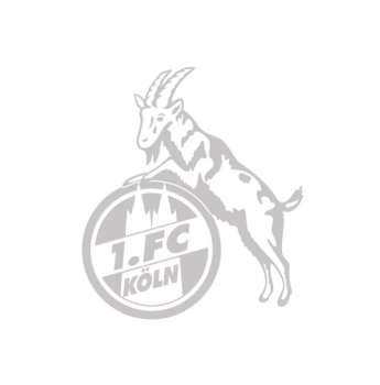 1. FC Köln - Aufkleber transparent klein (silber)